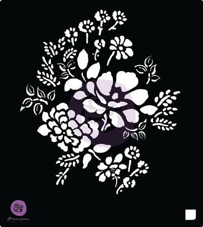 Prima - Stencil - Floral Bouquet